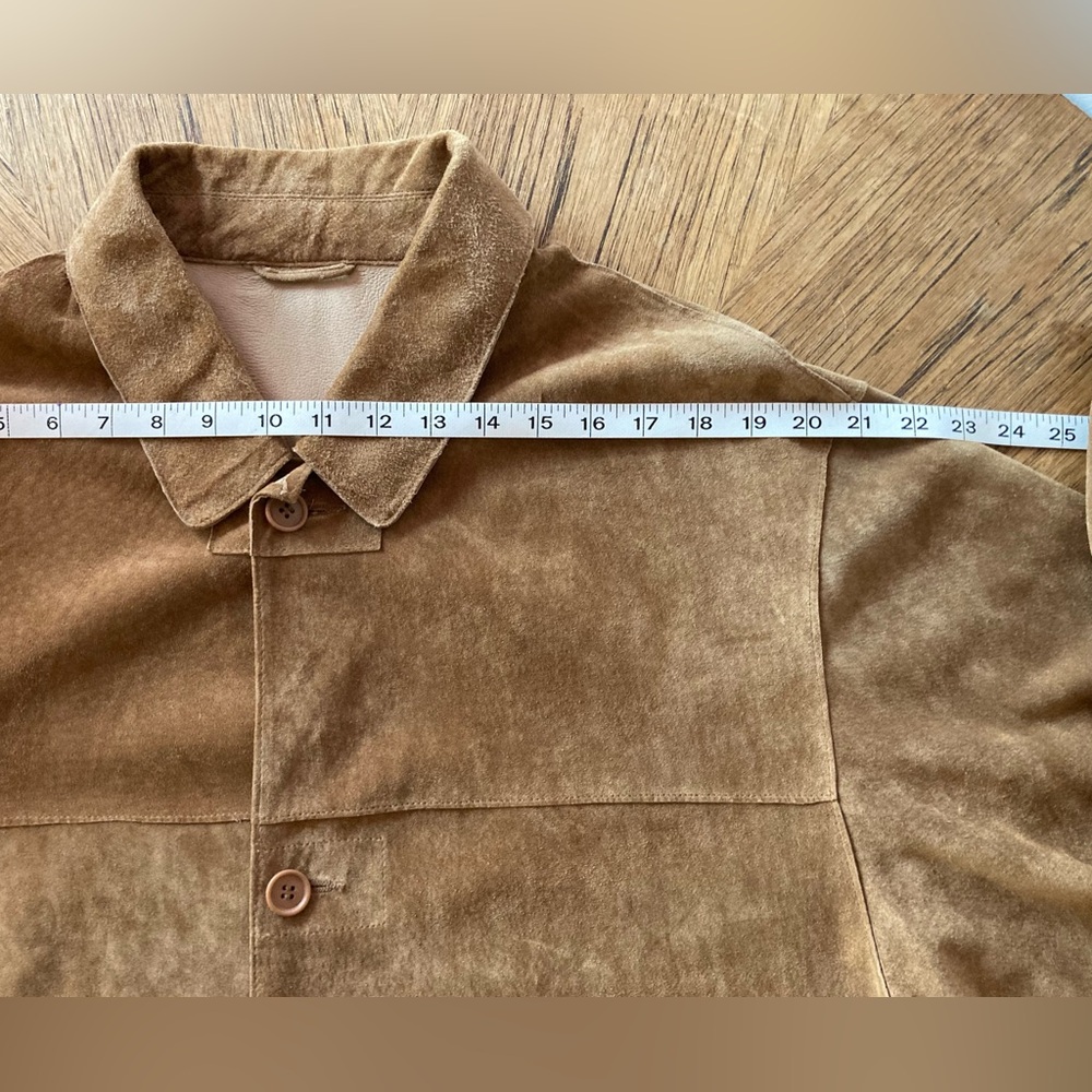 Massimo Brown Suede Jacket - Picture 6 of 9